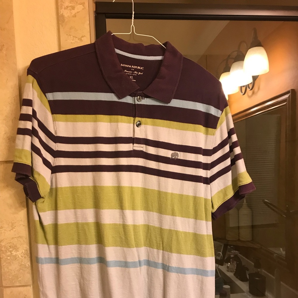 Banana republic polo shirt XL